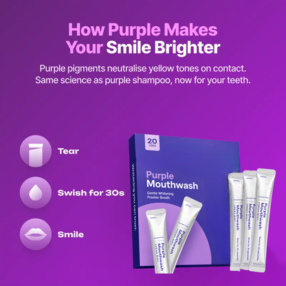 🔥Limited-time "Buy One Get One Free" promotion🔥Purple Mouthwash