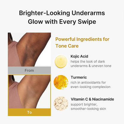 Vanilla Pistachio Aluminum Free Deodorant | 24H Odor Control + Dark Underarm Brightening for Sensitive Underarms