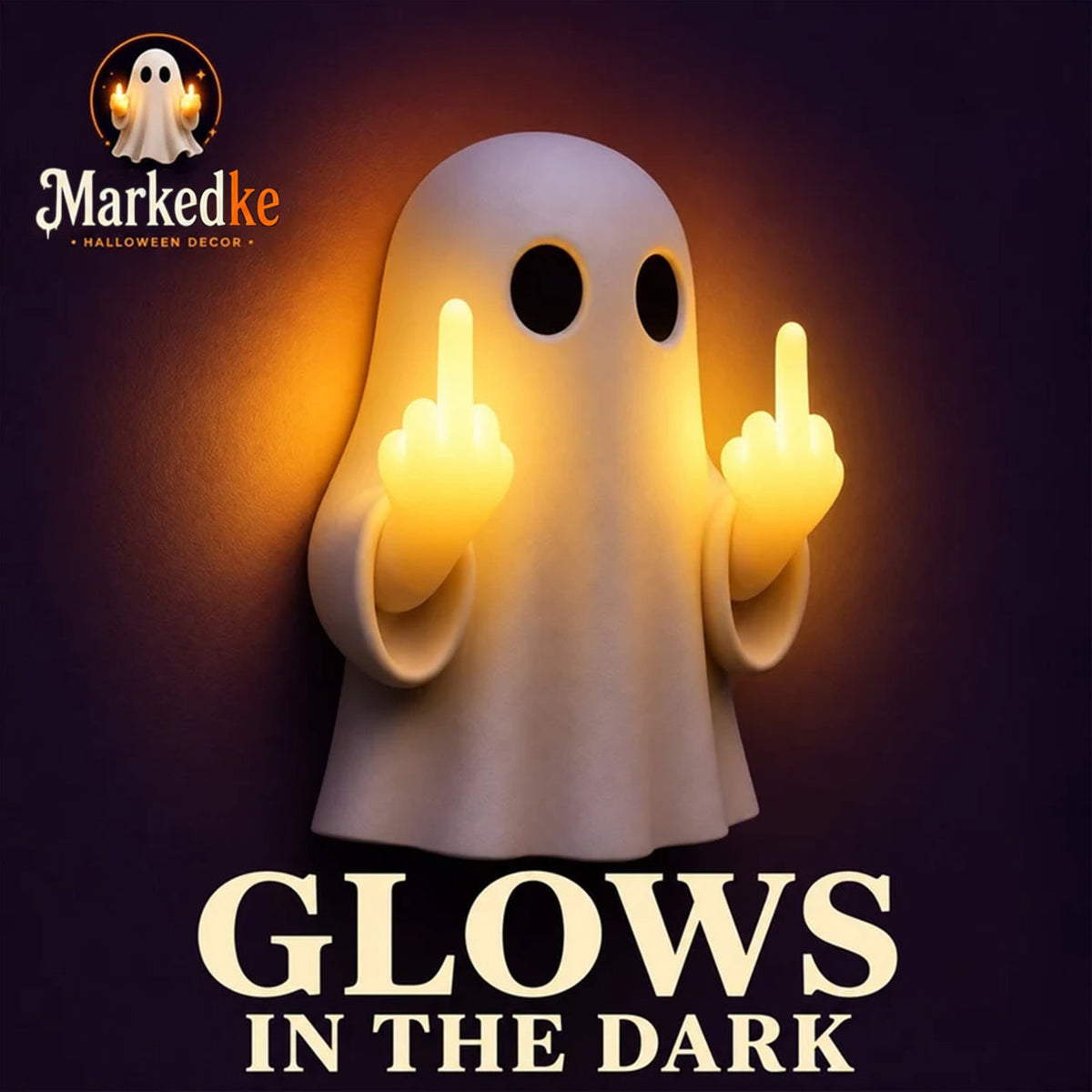 Mischief LED Wall Decor | Spooky & Funny Holiday Light, Indoor & Outdoor