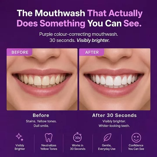 🔥Limited-time "Buy One Get One Free" promotion🔥Purple Mouthwash