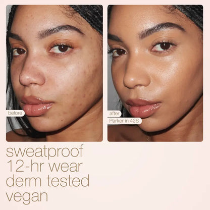 Limited Time BOGO Free🔥 Hydrating Foundation & Brush - Full Coverage Base + Free Buffing Brush