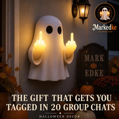 Mischief LED Wall Decor | Spooky & Funny Holiday Light, Indoor & Outdoor