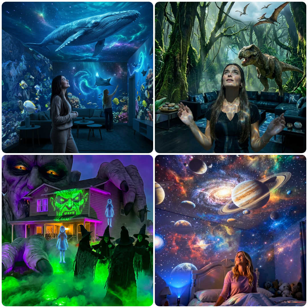 Galaxy Ocean 5D Projector